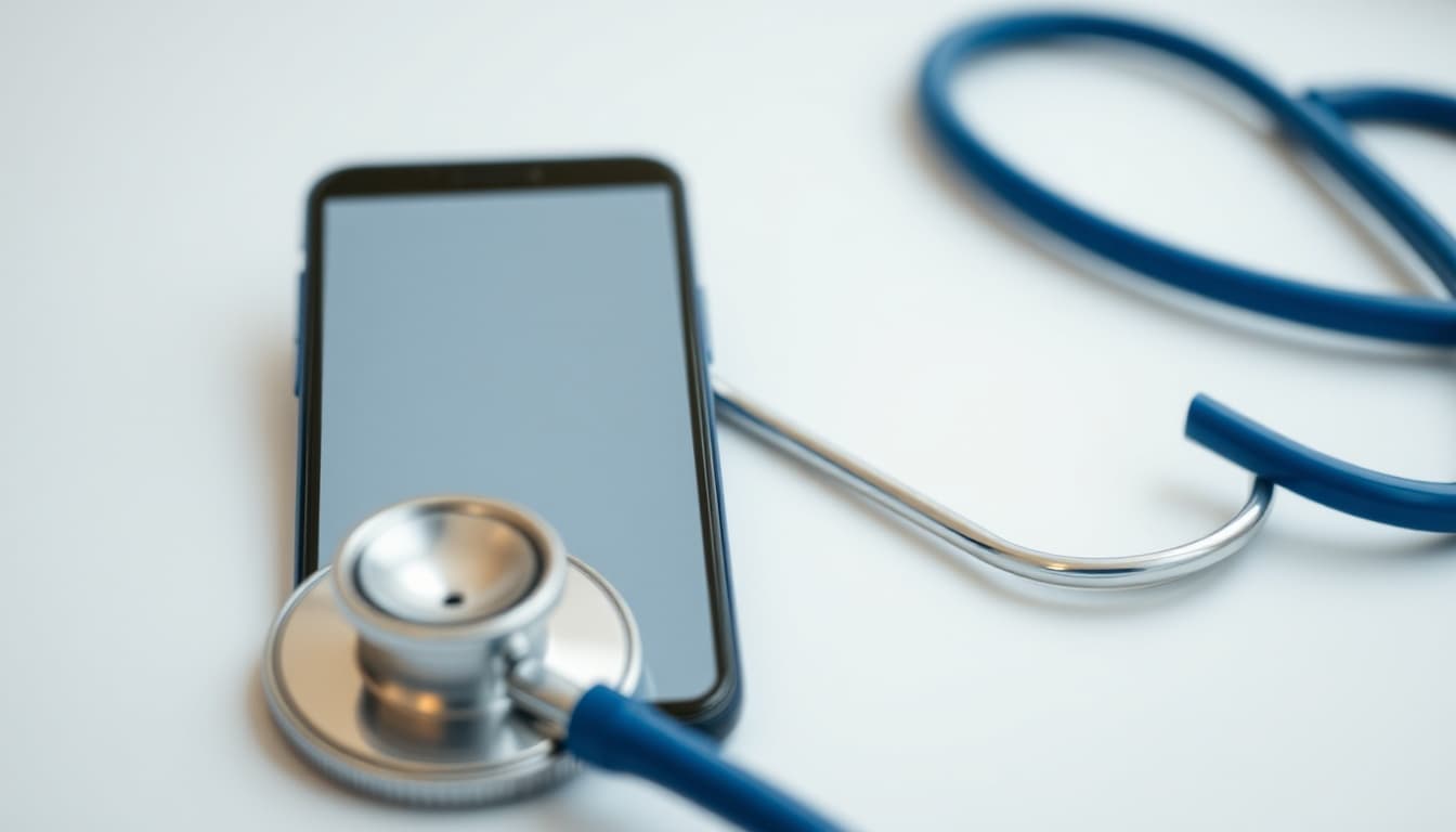 Abstract illustration for: What AI-Powered Patient Follow-Up Actually Looks Like